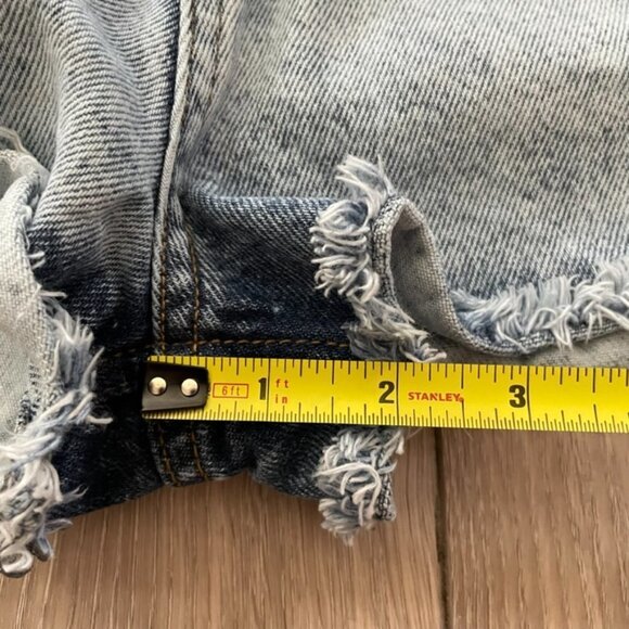 𝅺PRETTY Little Thing | High Waisted Distressed Shorts - Picture 9 of 9